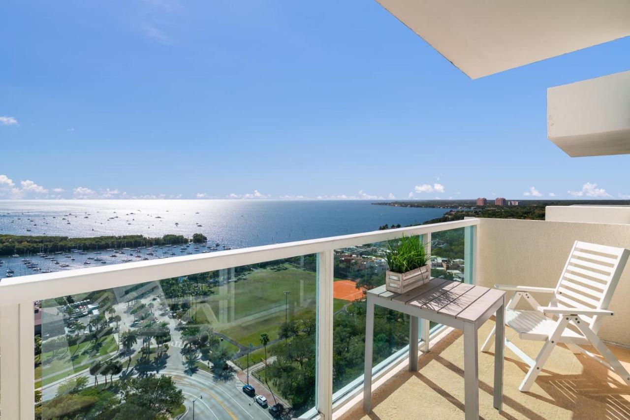 Willa Ocean View Balcony Steps From Restaurants, Peacock Park & Marina Miami Zewnętrze zdjęcie