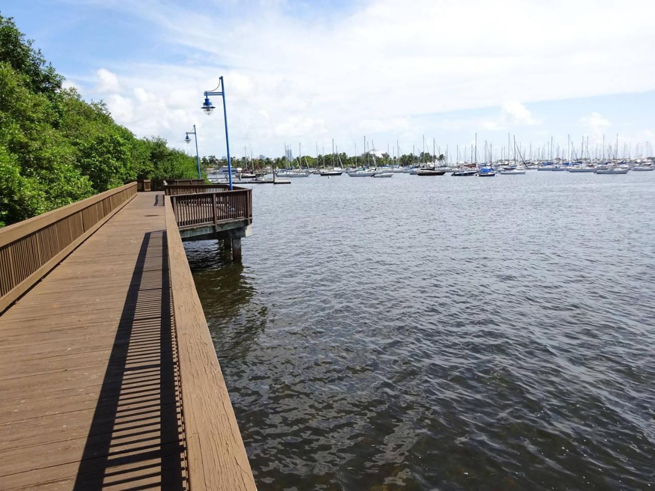 Willa Ocean View Balcony Steps From Restaurants, Peacock Park & Marina Miami Zewnętrze zdjęcie